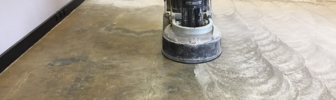 concrete floor polishing