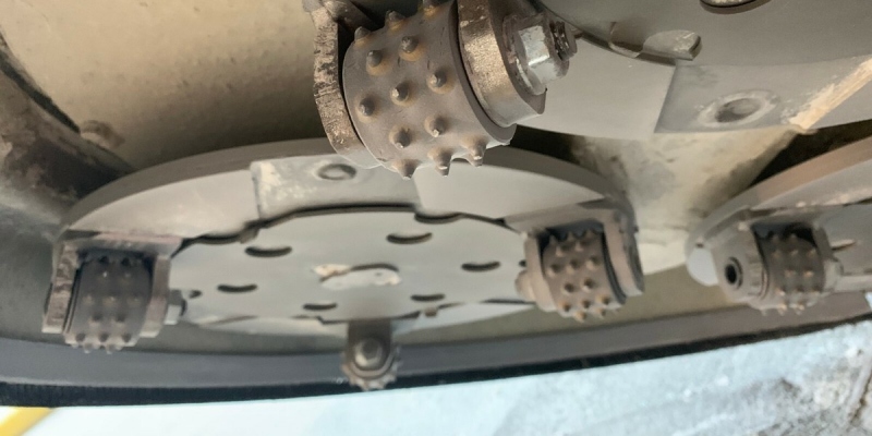 concrete bush hammering tools