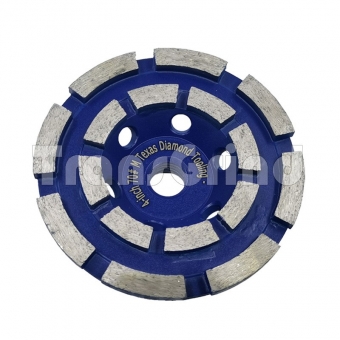 china Double Row Grinding Cup Wheel For Concrete fabricante