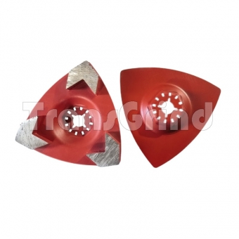 Oscillating Triangle Metal Diamond Tools