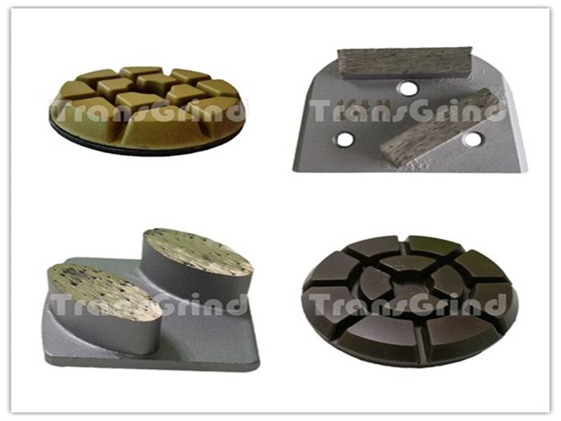 diferenças de efeito de nivelamento e escolha métodos entre as almofadas de moagem de ligação de resina e almofadas de moagem de ligação de metal
